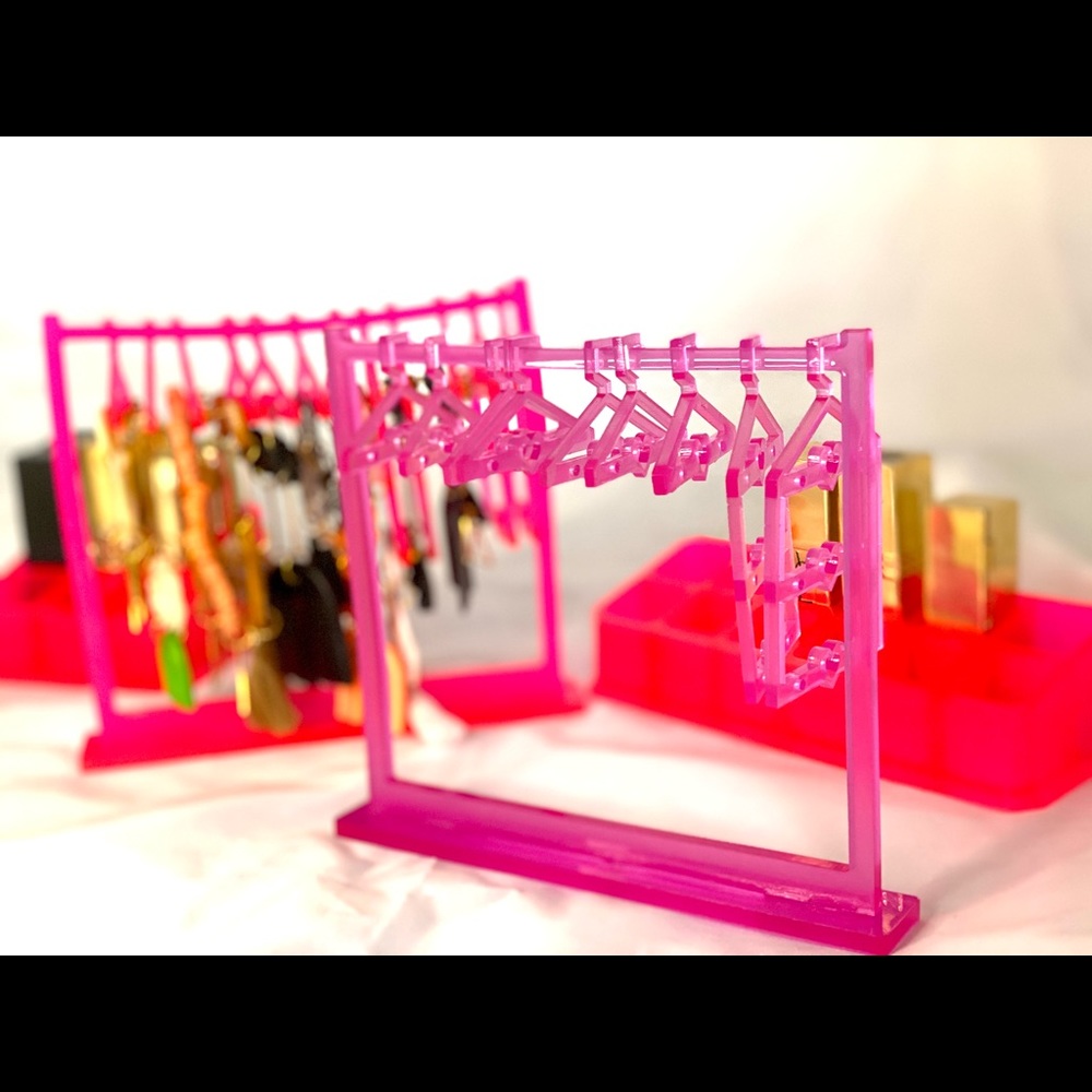 Jewelry Organizer - Neon Pink